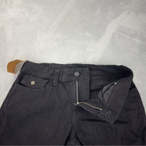 True Religion NWT Men's Size 33x32 Black Denim Flared Jeans Zipper Fly - Picture 6 of 8